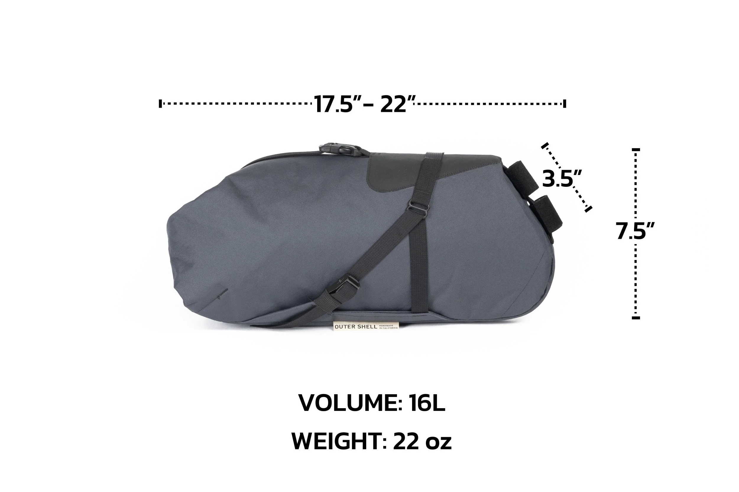 アクセサリー Outer Shell Adventure Dropper Seatpack OUTER SHELL Dropper Seatpack